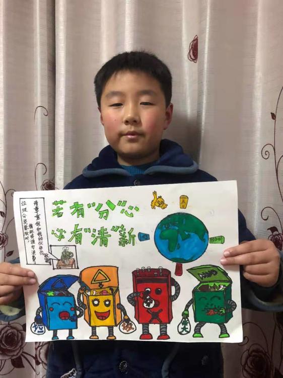 210202玄武湖街道樱铁村社区居民学校开展“垃圾分类我先行”手抄报线上活动.jpg